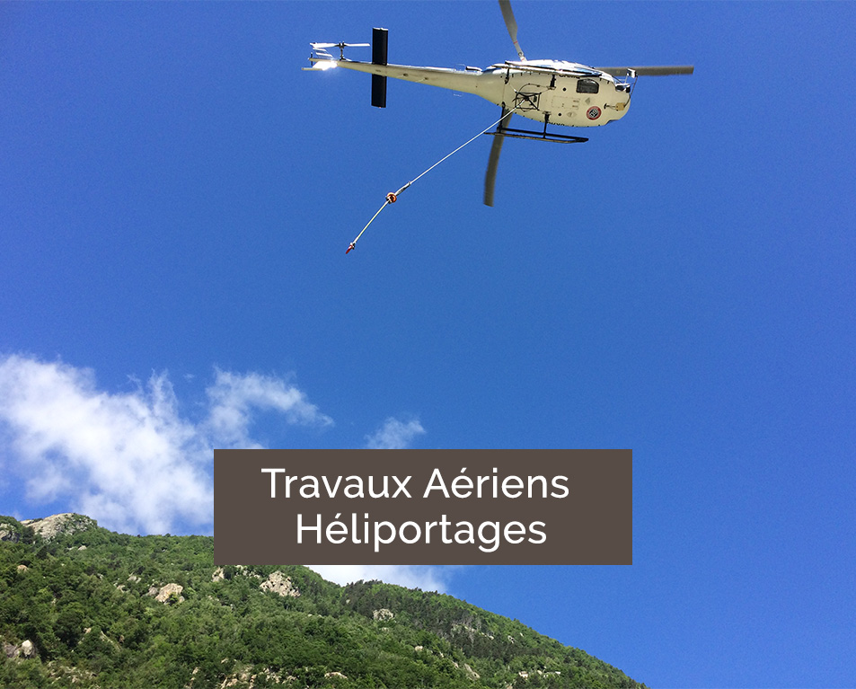 Travaux Aériens Héliportage